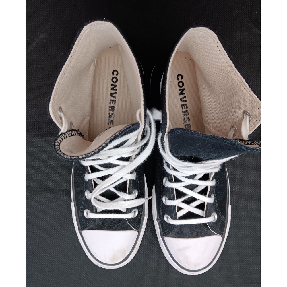 Converse Chuck Taylor All Star Lift Hi Black Platform Sneakers 560845F Women 8.5